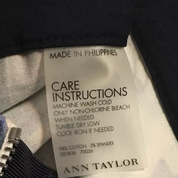 Ann Taylor Painterly Artsy Watercolor Skirt - Picture 8 of 8